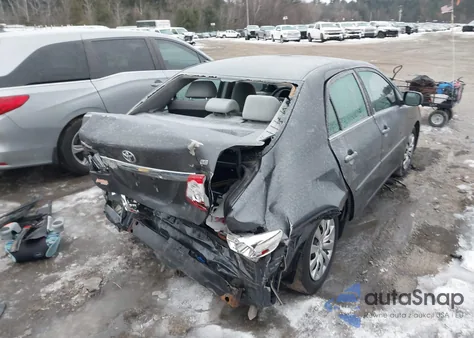 2013 Toyota Corolla Le from USA, damaged, VIN 2T1BU4EE3DC039881